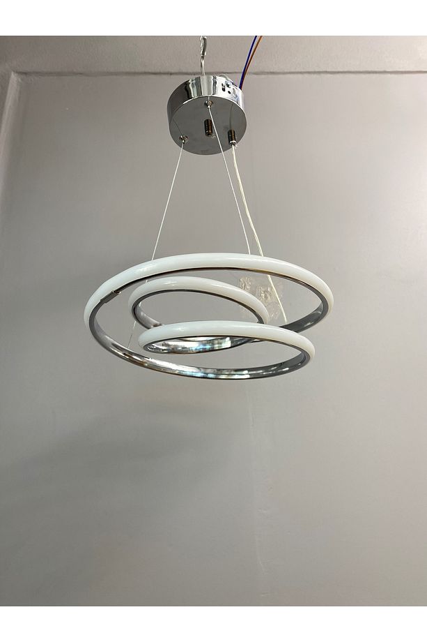 Yüksek Aydınlatmalı Kaos Model Krom Kaplamalı sarkıt modern led avize - 5