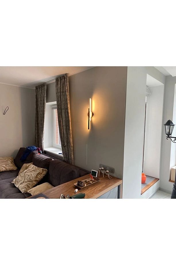 Modern Dekoratif Led Çift Yön Duvar Aplik 2*35cm (PİLLİ DEĞİLDİR) - 4