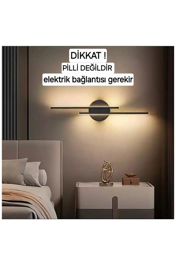 Modern Dekoratif Led Çift Yön Duvar Aplik 2*35cm (PİLLİ DEĞİLDİR) - 1