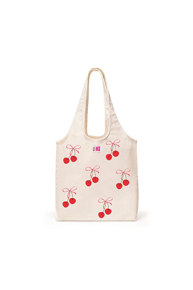 Cherry Pattern Bag Model Cloth Bag