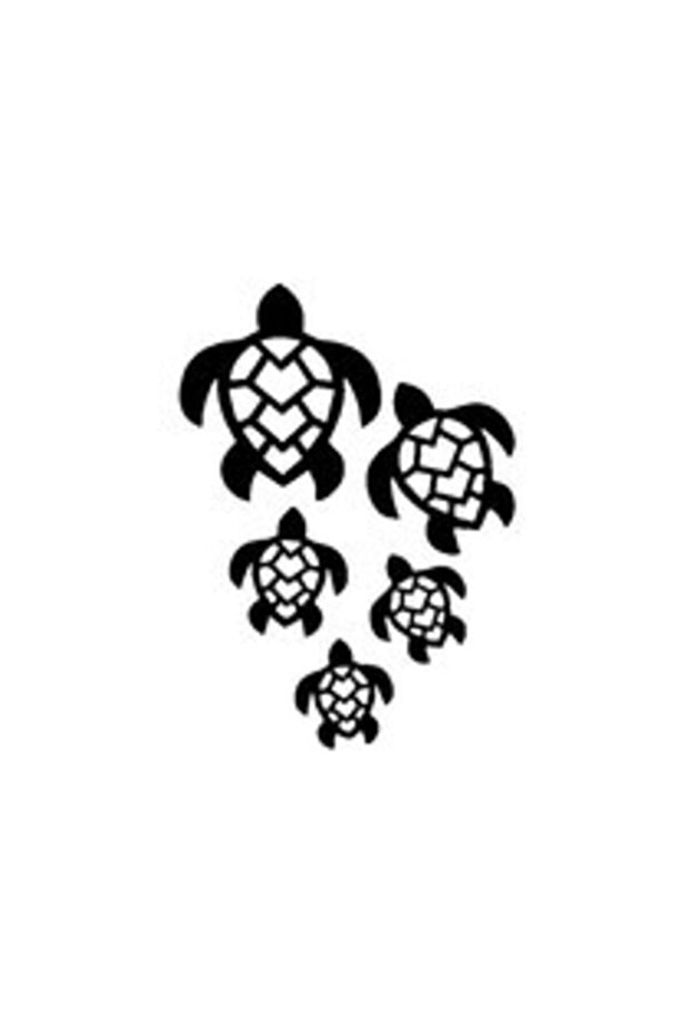 Turtle Sticker 20 X 26 cm