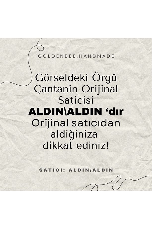 Cep Telefonu Çantası (hasır Çanta) Goldenbee - 5