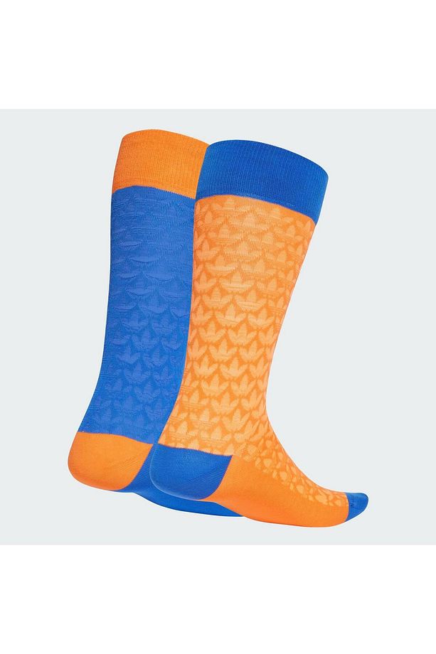 Monogram Crew Socks 2P Çorap - 2