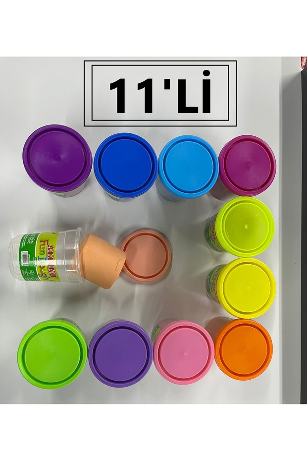 11'li Lüks Kaliteli Oyun Hamuru - 1