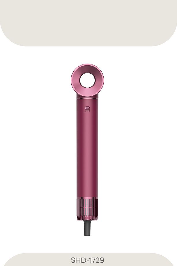 Pro Compact Uzun Multi-styler Hava Üfleme 5in1 Saç Şekillendirici Bldc Shd-1729 Royal Gilded Red - 8