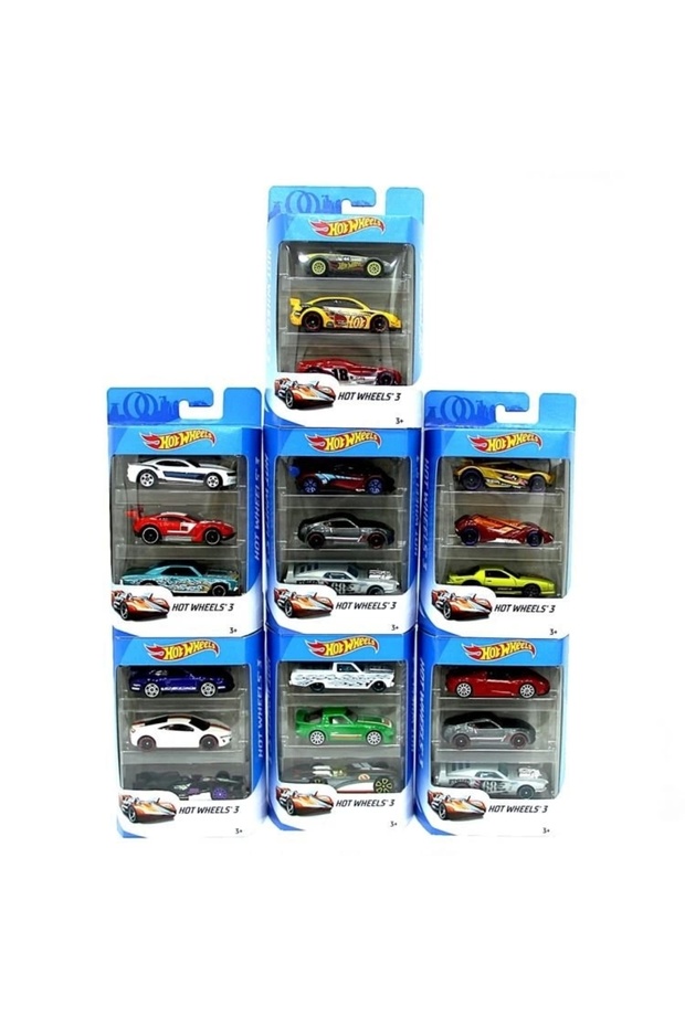 Hot Wheels Araba Seti 3'lü - 1