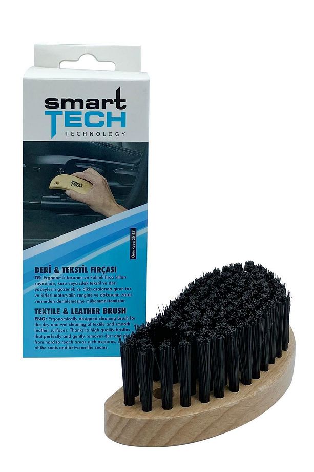 Smart Tech Deri & Tekstil Fırçası - 1