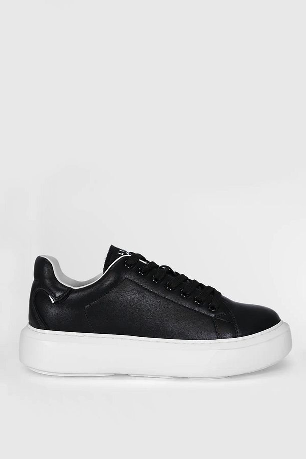 Kalın Taban Bağcıklı Unisex Spor Ayakkabı - 1