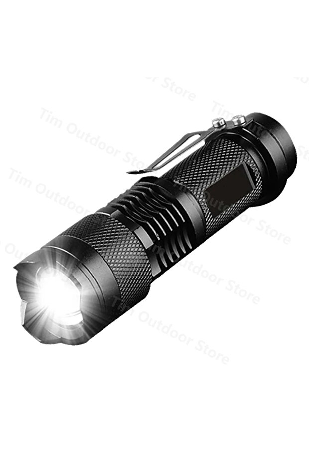 1 قطعة مصباح يدوي صغير مصباح يدوي LED صغير مصباح يدوي تكتيكي مصباح يدوي محمول مصباح يدوي قابل للتعديل - 1