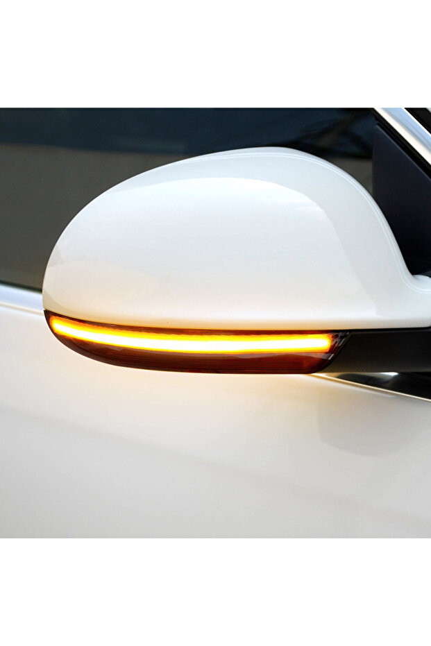 Yellow 2pcs For VW GOLF 5 GTI V MK5 Jetta Passat B5.5 B6 Sharan Superb EOS Dynamic LED Turn Signal L
