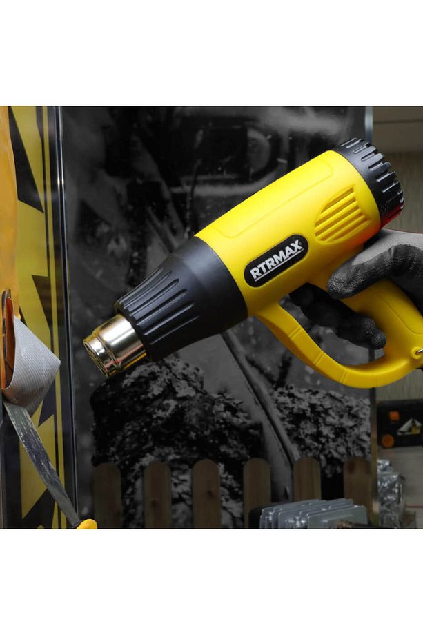 Rtr Max Rtm303a 2 Kademeli Sıcak Hava Tabancası Isı Pürmüzü 2000 W - 5