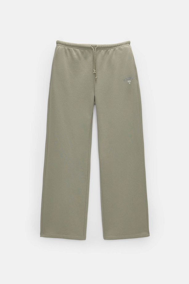 San Francisco grafik baskılı jogger pantolon - 6