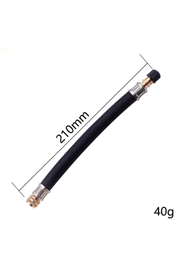 1pc 1/4Pcs Flexible Tyre Valve Extension 210mm - Twin Wheel Lorry Van Bus Adapter Car Accessor...