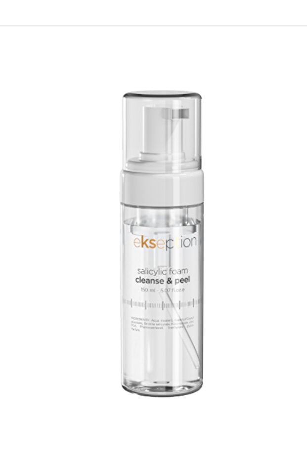 Salicylic foam cleanse & peel