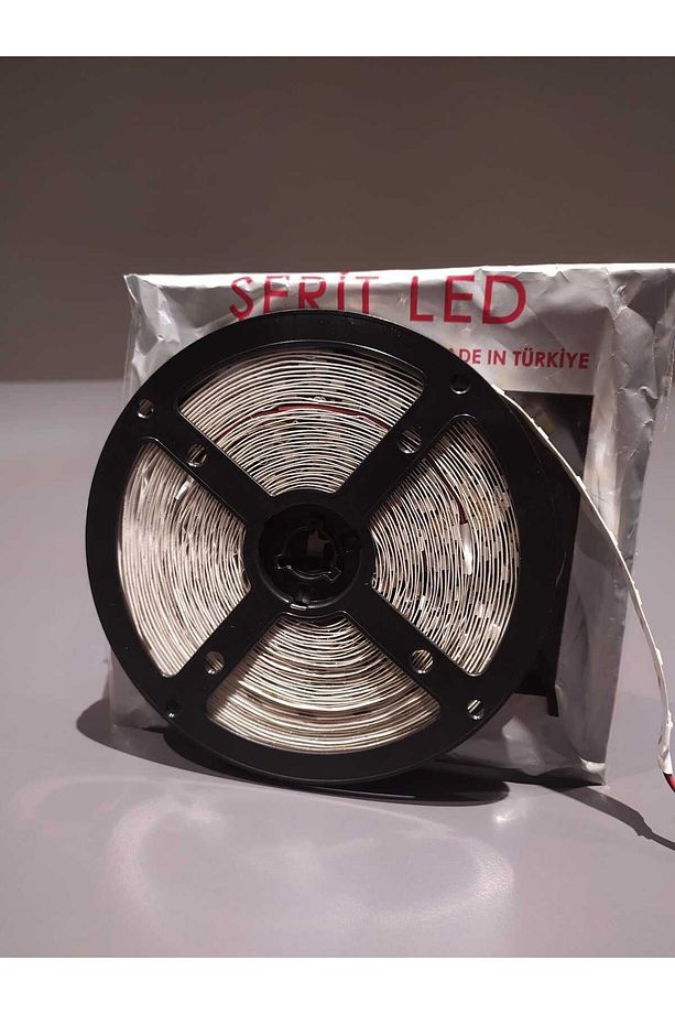 Hae Şerit Led Yapışkanlı 10 Metre (5 5 TEK PARÇA) 12 V Beyaz Işık - 1