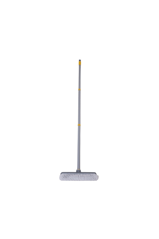 BUFFERED SCRUBBING BRUSH WITH 3 PC HANDLE - 1