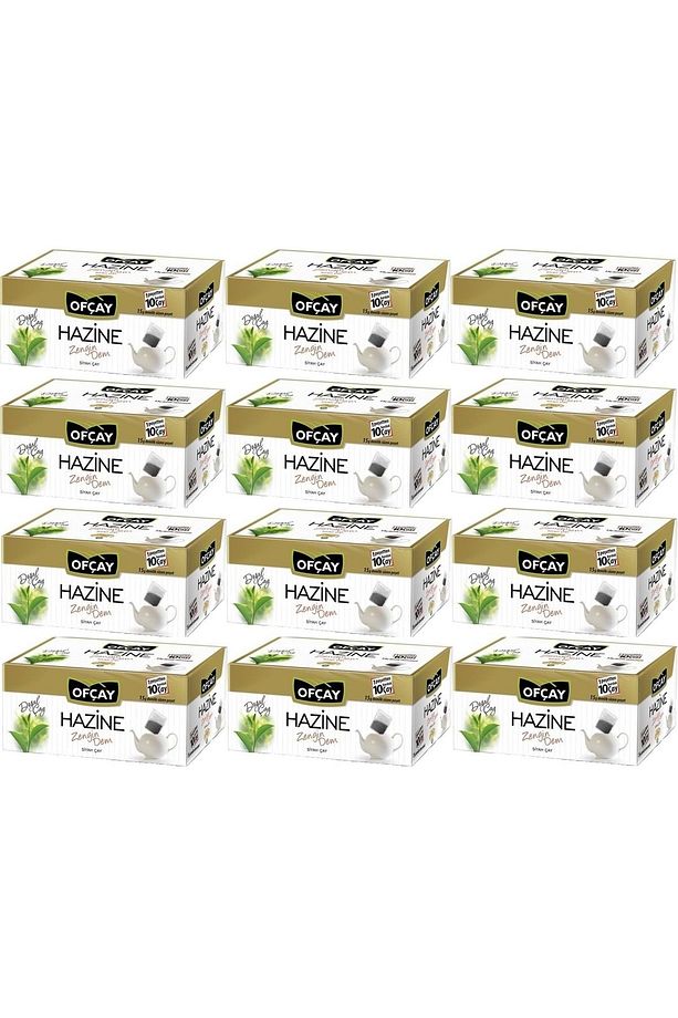 Hazine Zengindem Demlik Poşet Çay 360 Adet*15gr (12PK*30) Veya 720 Adet*8gr (24PK*30) - 1