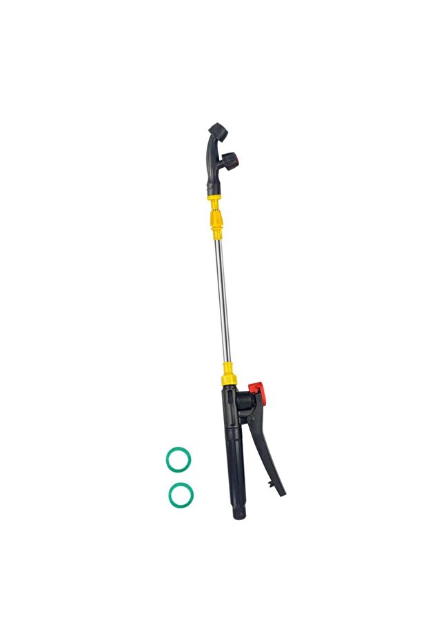 Double Curved Nozzle Retractable Sprayer Rod Stainless Steel Watering Wand Sprayer Extension Rod for