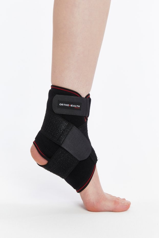 Ankle Brace with Elastic Bandage,Sprains Chronic Pains Sports Activities