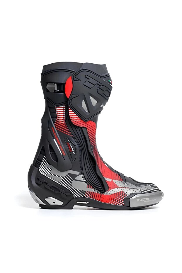 RT-RACE PRO AIR ÇİZME SİYAH-KIRMIZI-BEYAZ - 2