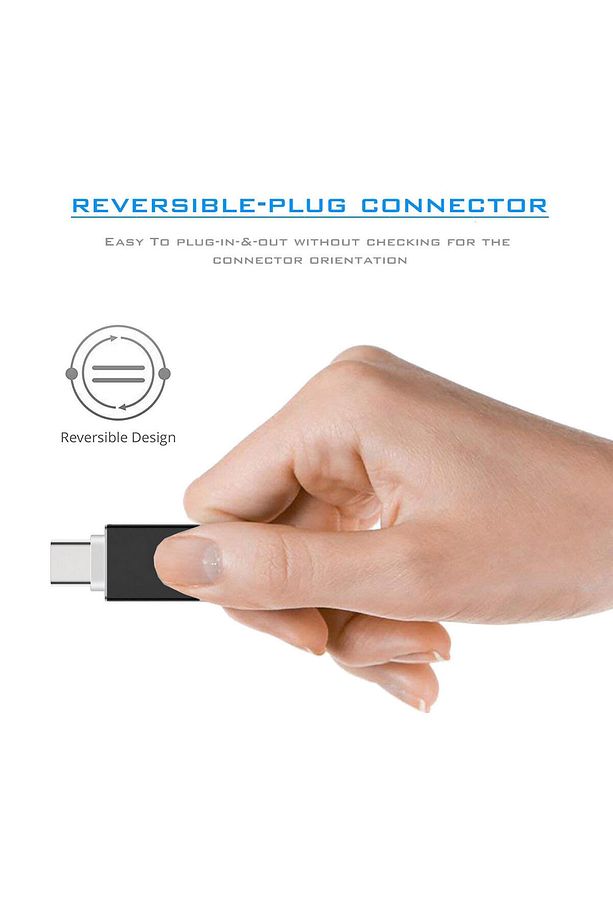 Type C Usb 3.1 to Usb 3.0 Şarj Data Çevirici Dönüştürücü Adaptör Data Cable OTG Adapter - 6