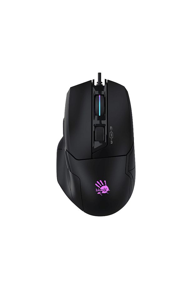 BLOODY W70 Max 10K CPI Optik RGB Kablolu Gaming Mouse Siyah - 4