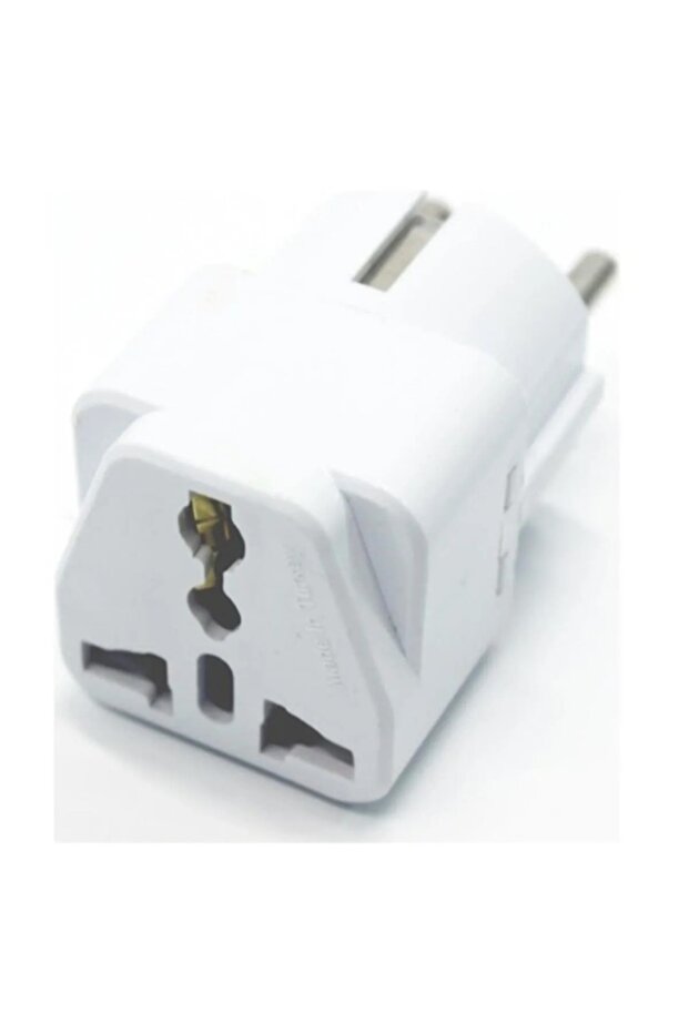 SNA Travel Adapter Turkish Male Plug to Universal British American Plug ...