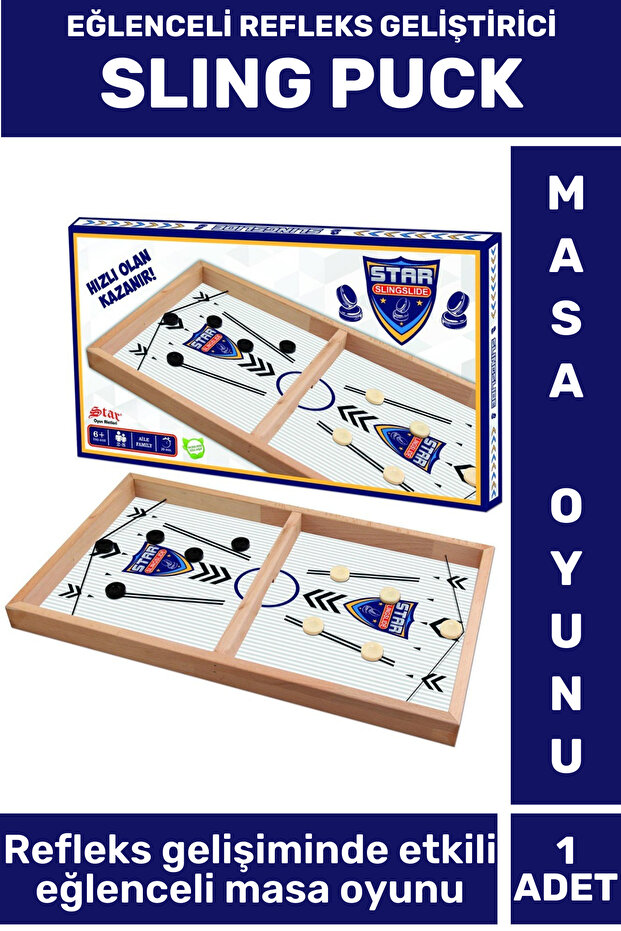 High Quality Custom Design - Reflex Developer "Quick Slingshot" Table Game Kit Sling Puck