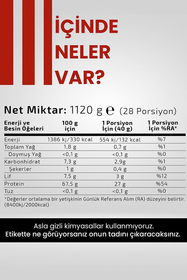 ProtePure | %100 Whey Protein | Latte Aromalı | 28 Porsiyon - 5