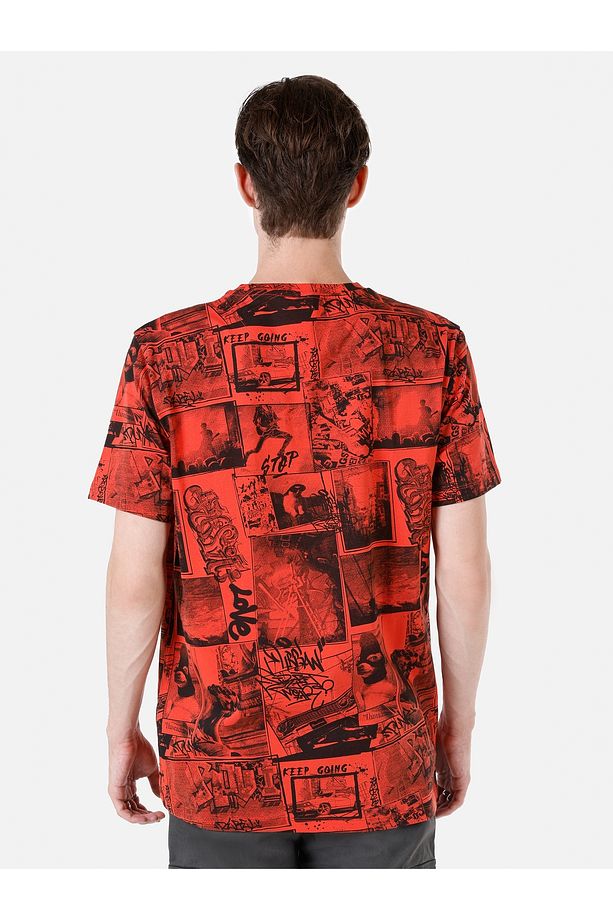 Turuncu Erkek Tshirt K.kol - 2