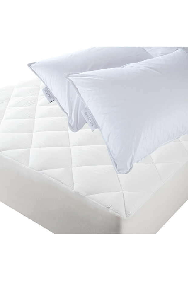 Topper & Yastık Alez Seti - 1