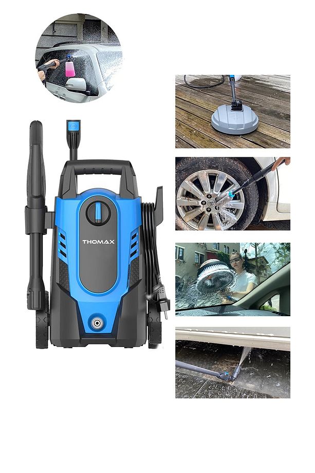 Yüksek Basınçlı Yıkama Makinesi Araç Yıkama Oto Yıkama 1400w - 2
