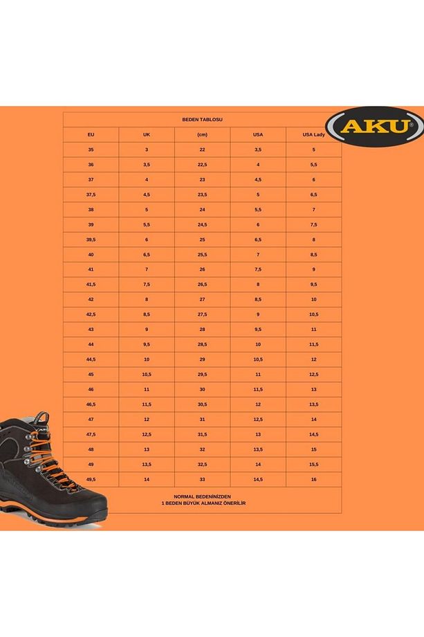 İtalyan Superalp Goretex Vibram Nübuk Bot A592050 Tek Renk-45 - 6