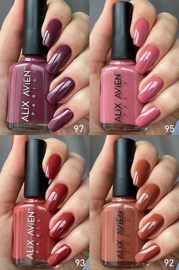 Yüksek Pigmentli Uzun Süre Kalıcı Hızlı Kuruma Sağlayan Parlak Bitişli Oje 10'lu Nail Lacquer Set 01 - 3