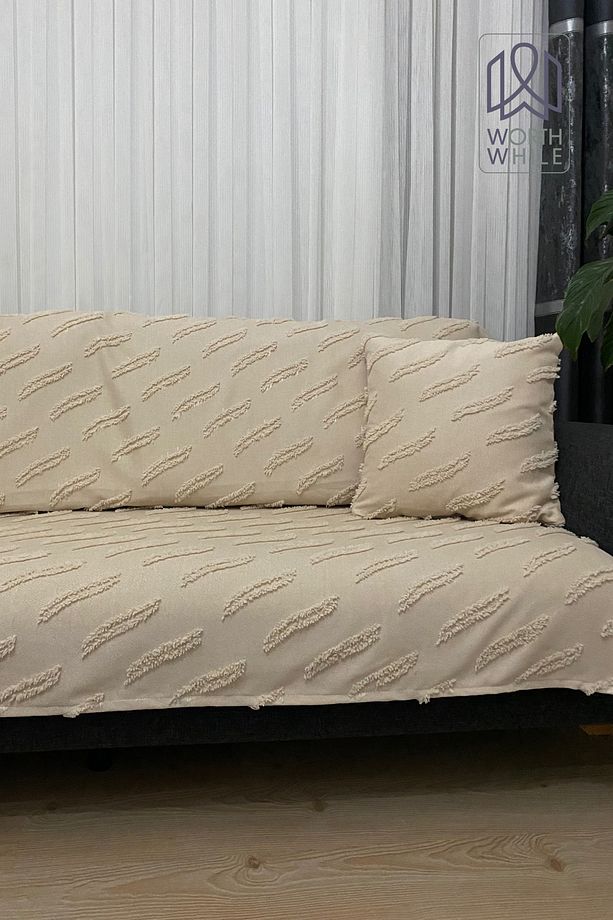 Cappuccino 200x240 Şönil Koltuk Örtüsü, Koltuk Kılıfı Ile Evinize Değer Katın - 5