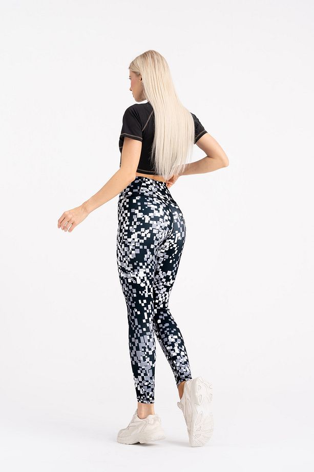 Spor tayt desenli Pixel Pulse - 6