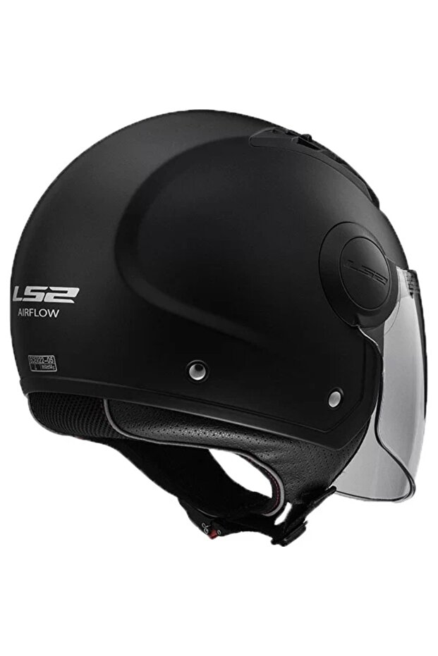 AIRFLOW MAT SİYAH KASK - 2