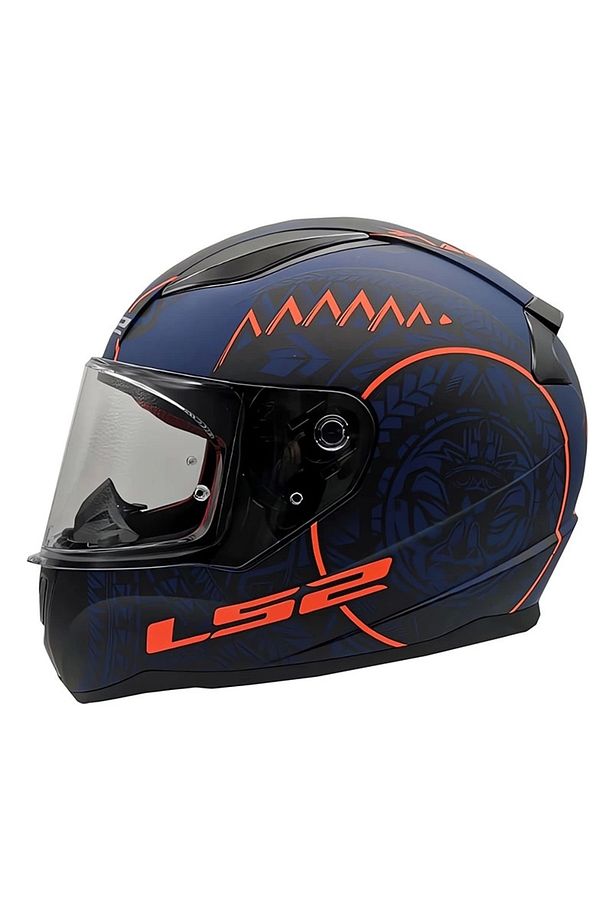 Rapıd Takaroa Mat Mavi-kırmızı Kask - 2