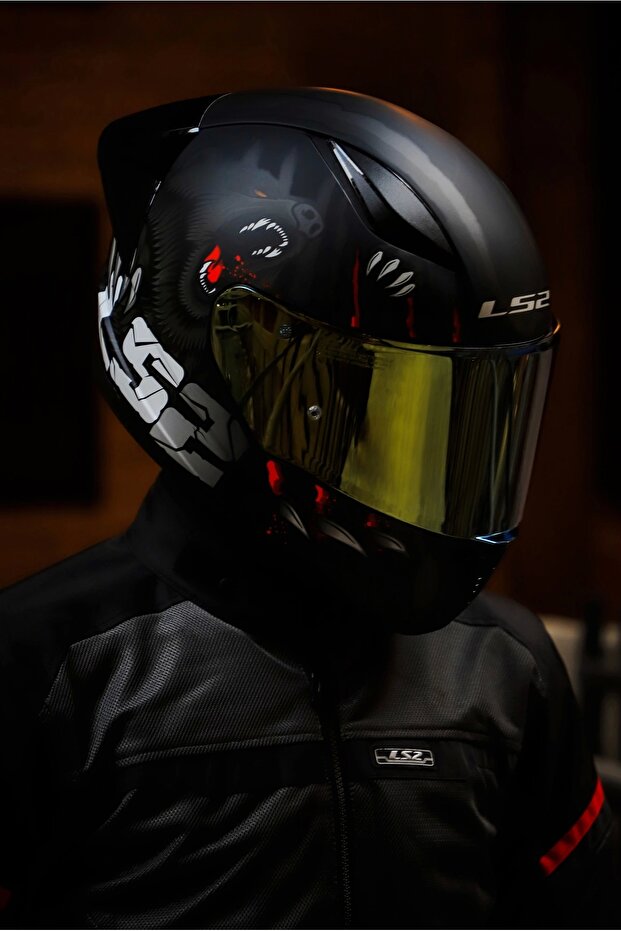 Rapıd 2 Race Clawn Mat Siyah-gri-kır Kask - 5