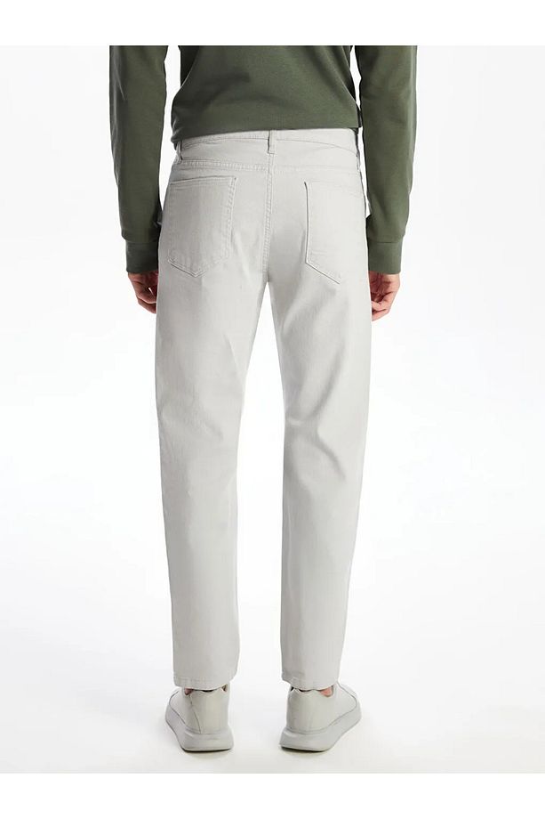 LCWAIKIKI Basic Dar Kalıp Erkek Chino Pantolon - 4