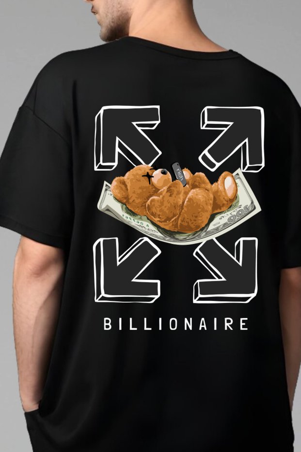 Cotton Billionaire Printed Oversize T-Shirt