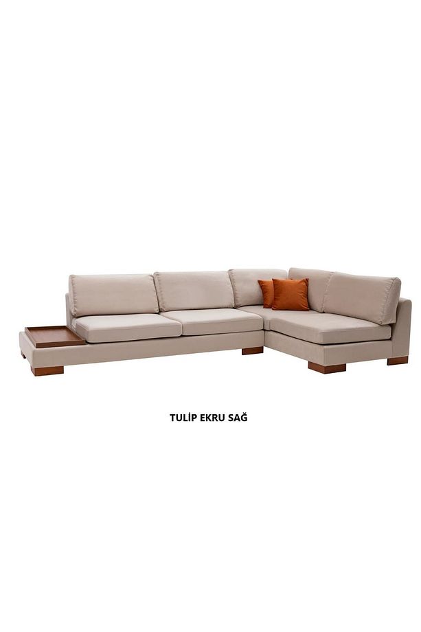 Tulip Köşe Koltuk, Ekru - 7