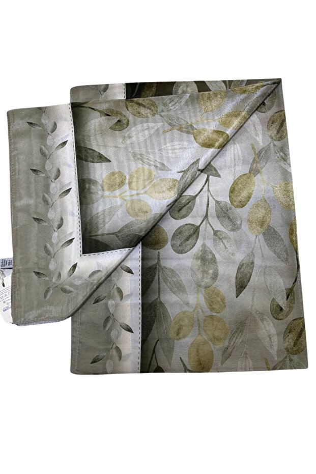 Sparkling Leaf Pattern Silky Efsun Shawl - 2