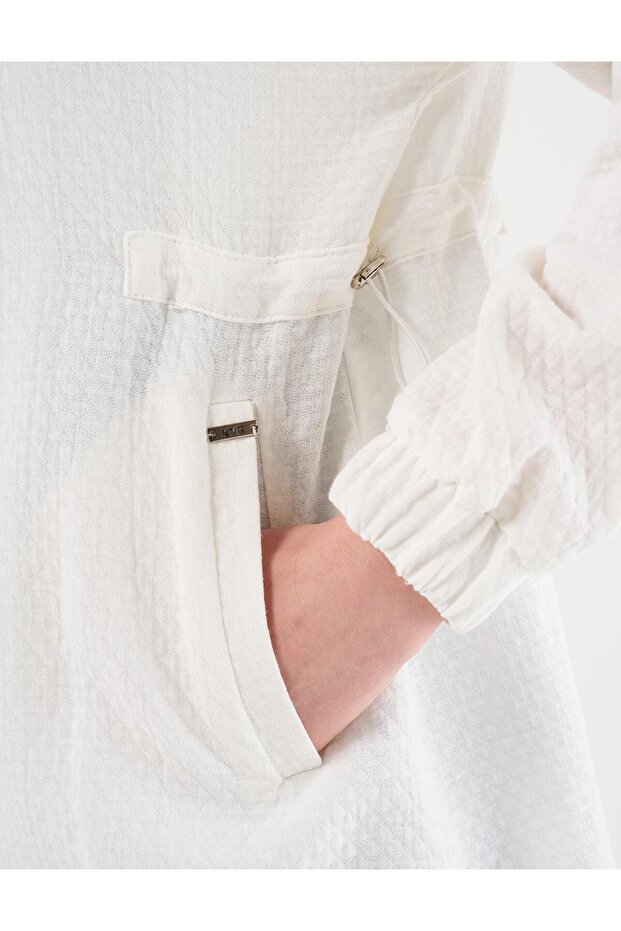 سترة منقوشة إكرو - رباط مطاطي على الكاحلين - 8