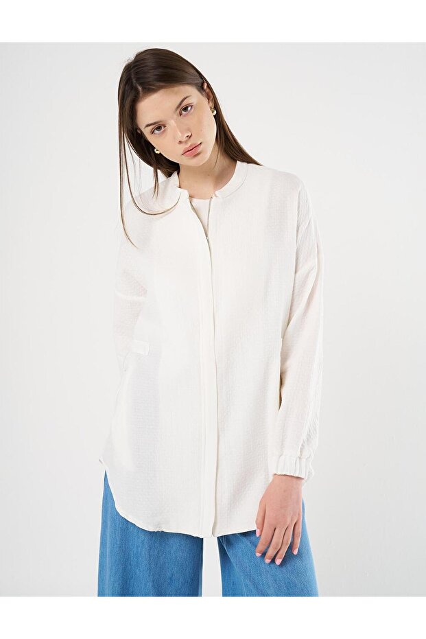 سترة منقوشة إكرو - رباط مطاطي على الكاحلين - 3