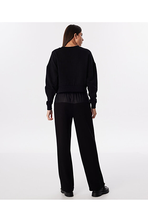 Hotfıx baskılı sweatshırt - 5