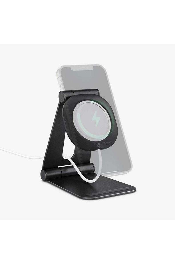 Magfit Iphone Için Magsafe Özellikli (MAGSAFE ŞARJ DAHİL DEĞİLDİR) Şarj Standı Black - Amp02672 - 1