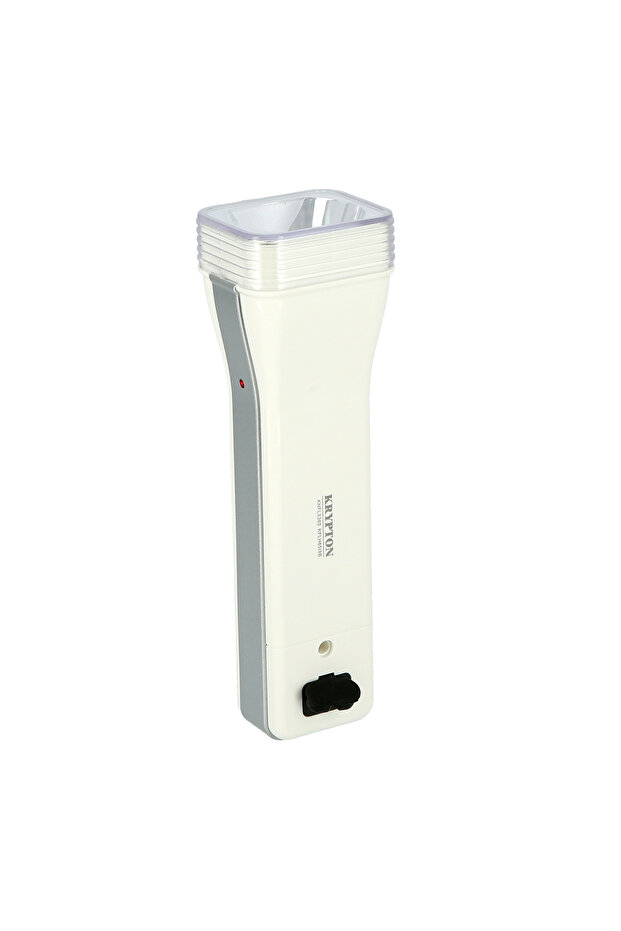 KNFL5365 Rechargeable LED Flashlight with Solar Panel - High Power Flashlight Super Bright T