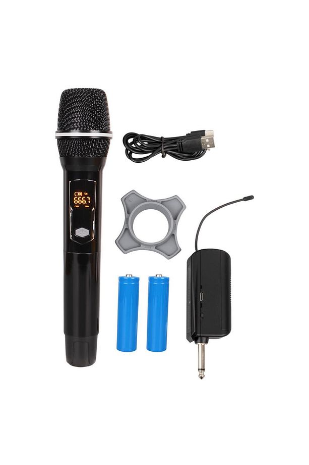 Magicvoiceuhf Ekranlı 1 El Kablosuz Telsiz Mikrofon - 2