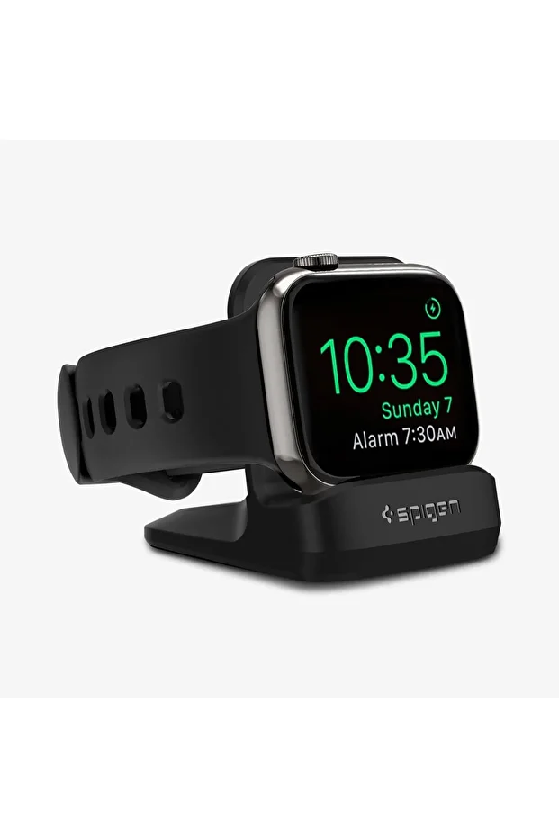 Apple Watch Şarj / Uyku Standı Night Stand S350 Black - SGP11584 - 2